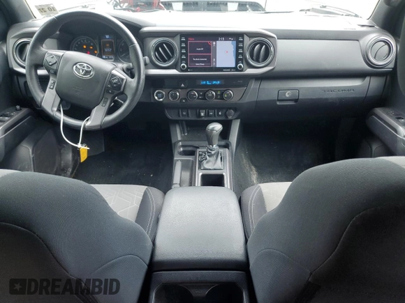 2022 Toyota Tacoma SR with VIN 3TMCZ5AN4NM528316, listed as a Copart auction lot 63259545 with 50,103 mi miles and Salvage title. Bid and sale history available at DreamBid. Image 8.
