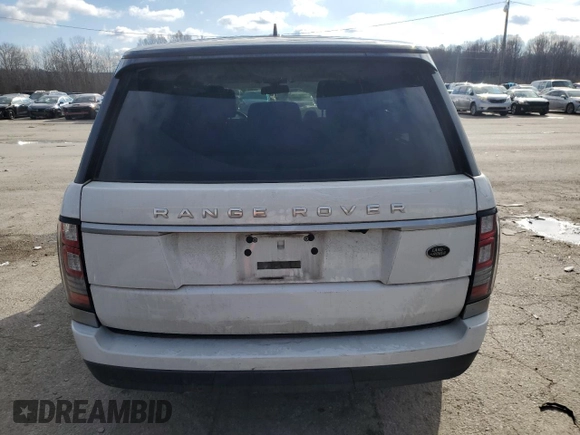 2016 Land Rover Range Rover with VIN SALGR2PF2GA319116, listed as a Copart auction lot 84227544 with 134,648 mi miles and Salvage Title. Bid and sale history available at carsss.com. Image 6.