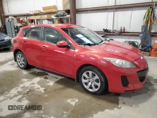 2013 Mazda 3 GX with VIN JM1BL1KF5D1758830, listed as a Copart auction lot 81239764 with 169,212 mi miles and Salvage Title. Bid and sale history available at carsss.com. Image 4.