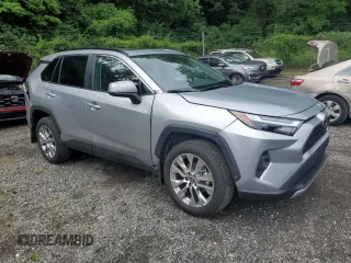 2025 Toyota RAV4 XLE Premium with VIN 2T3A1RFV6SC503413, listed as a Copart auction lot 62786075 with 831 mi miles and Salvage title. Bid and sale history available at DreamBid. Image 4.