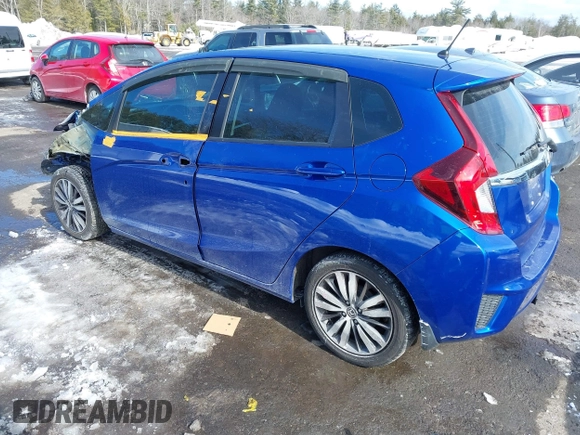 2017 Honda Fit EX with VIN 3HGGK5H79HM712010, listed as a IAAI auction lot 41597987 with 83,355 mi miles. Bid and sale history available at carsss.com. Image 3.