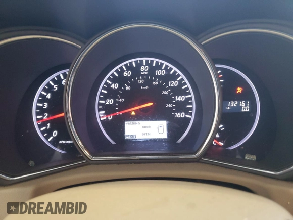 2012 Nissan Murano S with VIN JN8AZ1MU1CW105102, listed as a Copart auction lot 52604415 with 132,161 mi miles and Salvage title. Bid and sale history available at DreamBid. Image 9.