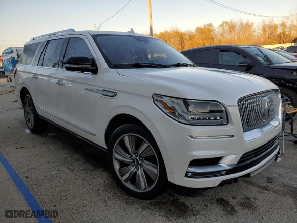 2018 Lincoln Navigator L Reserve with VIN 5LMJJ3LT6JEL02379, listed as a Copart auction lot 77600254 with 76,756 mi miles and Salvage Title. Bid and sale history available at carsss.com. Image 4.