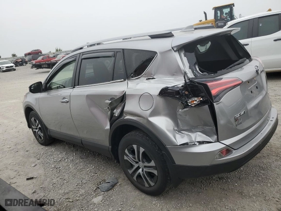 2018 Toyota RAV4 LE with VIN JTMBFREV8JJ243812, listed as a Copart auction lot 70964584 with 52,512 mi miles and Salvage Title. Bid and sale history available at carsss.com. Image 2.