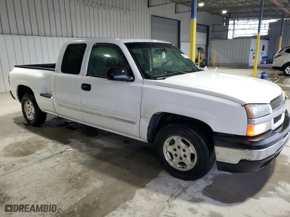 2003 Chevrolet Silverado 1500 LS with VIN 1GCEC19V93Z337414, listed as a Copart auction lot 49916015 with 55,888 mi miles and Salvage Title. Bid and sale history available at carsss.com. Image 4.