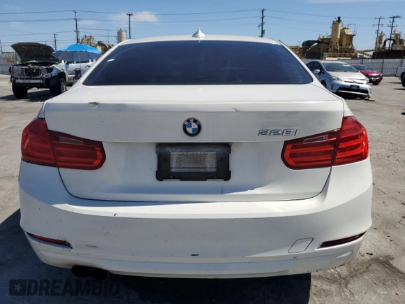 2014 BMW 3 Series 328i with VIN WBA3C1C56EK108374, listed as a Copart auction lot 52902485 with 136,407 mi miles and Salvage Title. Bid and sale history available at carsss.com. Image 6.