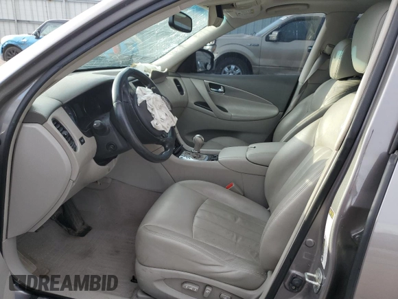2008 Infiniti EX Journey with VIN JNKAJ09F58M355077, listed as a Copart auction lot 81540644 with Not Provided miles and Salvage Title. Bid and sale history available at DreamBid. Image 7.