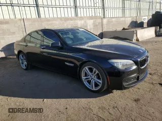 2011 BMW 7 Series 750i with VIN WBAKA8C56BCY36700, listed as a Copart auction lot 46165525 with 152,027 mi miles and Clean title. Bid and sale history available at DreamBid. Image 4.