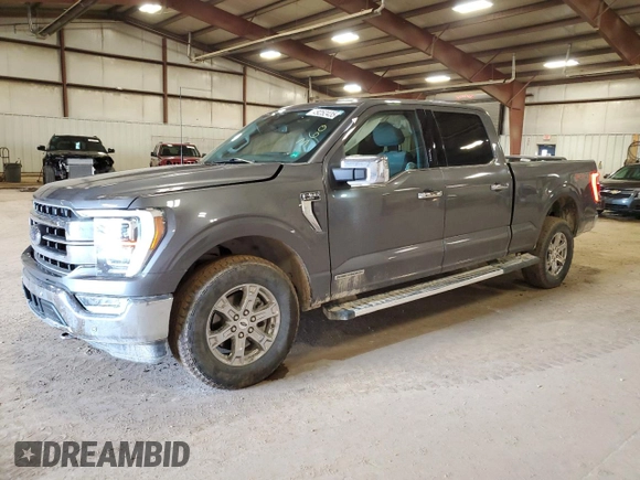 2022 Ford F-150 XL with VIN 1FTFW1ED5NFA09419, listed as a Copart auction lot 49252435 with 38,011 mi miles and Clean Title. Bid and sale history available at carsss.com. Image 1.