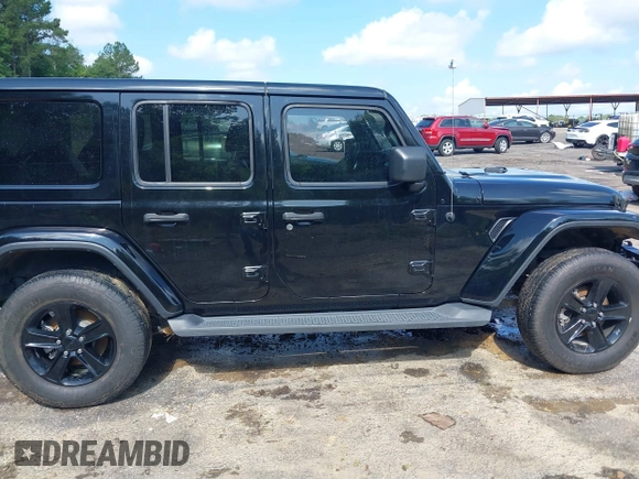 2020 Jeep Wrangler Unlimited Sahara z VIN 1C4HJXEN6LW106869, wystawiony jako IAAI lot #42390113 z przebiegiem 56 907 mil mil oraz . Historia ofert i sprzedaży dostępna na DreamBid. Obrazek 14.