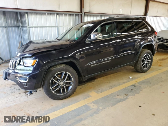 2018 Jeep Grand Cherokee Limited with VIN 1C4RJFBG9JC299621, listed as a Copart auction lot 61395695 with 87,952 mi miles and Salvage title. Bid and sale history available at DreamBid. Image 1.