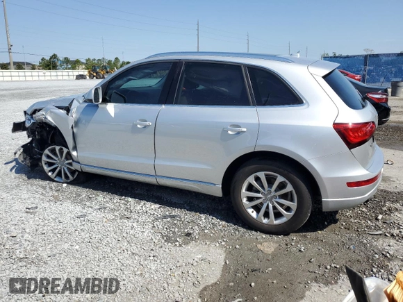 2013 Audi Q5 Premium Plus with VIN WA1LFAFPXDA094971, listed as a Copart auction lot 53179055 with 80,380 mi miles and Salvage Title. Bid and sale history available at carsss.com. Image 2.