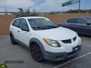 2003 Pontiac Vibe with VIN 5Y2SL62873Z463842, listed as a IAAI auction lot 42096228 with 175,891 mi miles. Bid and sale history available at carsss.com. Image 1.