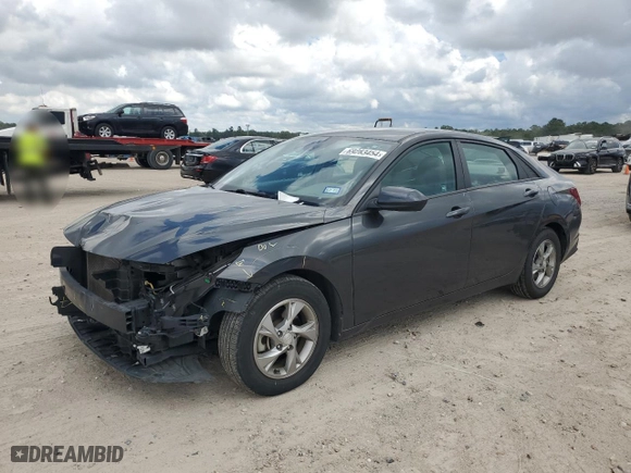 2021 Hyundai Elantra SE with VIN 5NPLL4AGXMH037007, listed as a Copart auction lot 69283454 with 83,781 mi miles and Salvage Title. Bid and sale history available at carsss.com. Image 1.