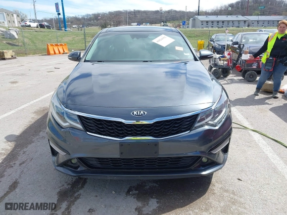2019 Kia Optima S with VIN 5XXGT4L33KG378382, listed as a IAAI auction lot 41824192 with 114,649 mi miles. Bid and sale history available at carsss.com. Image 13.