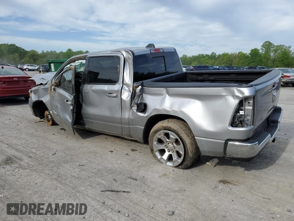 2022 Ram 1500 Big Horn with VIN 1C6RRFFG1NN461553, listed as a Copart auction lot 56664505 with 34,926 mi miles and Salvage title. Bid and sale history available at DreamBid. Image 2.