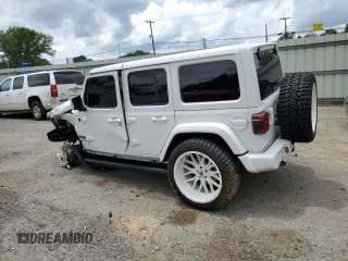 2022 Jeep Wrangler Unlimited Sahara with VIN 1C4HJXEN9NW190351, listed as a Copart auction lot 61091015 with 40,794 mi miles and Clean title. Bid and sale history available at DreamBid. Image 2.