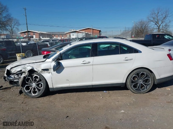 2014 Ford Taurus SHO with VIN 1FAHP2KT0EG164239, listed as a IAAI auction lot 41651825 with 218,919 mi miles. Bid and sale history available at carsss.com. Image 14.