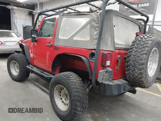 2008 Jeep Wrangler X with VIN 1J4FA24168L556839, listed as a IAAI auction lot 41729032 with 50,578 mi miles and . Bid and sale history available at DreamBid. Image 3.