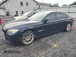 2014 BMW 7 Series 740Li xDrive with VIN WBAYF4C55ED281791, listed as a Copart auction lot 64210005 with 154,365 mi miles and Clean title. Bid and sale history available at DreamBid. Image 1.
