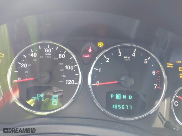 2009 Jeep Liberty Limited with VIN 1J8GN58K89W550147, listed as a IAAI auction lot 41209545 with 185,677 mi miles. Bid and sale history available at carsss.com. Image 7.