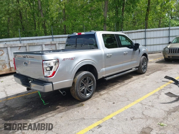 2021 Ford F-150 XL with VIN 1FTFW1E85MFC25658, listed as a IAAI auction lot 42340528 with 85,734 mi miles and . Bid and sale history available at DreamBid. Image 4.