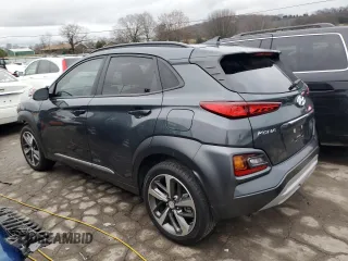 2019 Hyundai Kona Ultimate with VIN KM8K5CA54KU232064, listed as a Copart auction lot 70630912 with 55,121 mi miles. Bid and sale history available at carsss.com. Image 2.