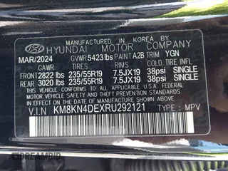2024 Hyundai Ioniq 5 SEL z VIN KM8KN4DEXRU292121, wystawiony jako IAAI lot #42134633 z przebiegiem 9 266 mil mil oraz . Historia ofert i sprzedaży dostępna na DreamBid. Obrazek 9.