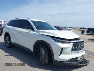 2024 Infiniti QX60 Luxe с VIN 5N1DL1FR2RC354193, выставлен на аукционе IAAI как лот 41829558 с пробегом 7 748 миль миль и . История ставок и продаж доступна на DreamBid. Изображение 1.