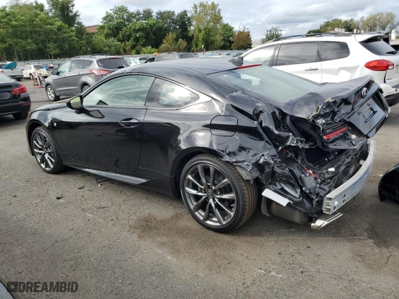 2020 Lexus RC with VIN JTHG85EC4L5005862, listed as a Copart auction lot 72364454 with 21,731 mi miles and Salvage Title. Bid and sale history available at carsss.com. Image 2.