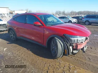 2021 Ford Mustang Mach-E Select with VIN 3FMTK1SS8MMA49487, listed as a IAAI auction lot 41651160 with 45,598 mi miles and . Bid and sale history available at DreamBid. Image 1.