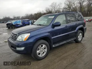 2007 Lexus GX 470 with VIN JTJBT20X670128310, listed as a Copart auction lot 52698535 with 204,884 mi miles and Clean Title. Bid and sale history available at carsss.com. Image 1.