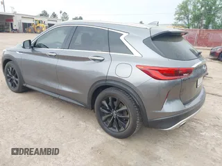 2019 Infiniti QX50 LUXE with VIN 3PCAJ5M16KF112761, listed as a IAAI auction lot 41921825 with 78,566 mi miles. Bid and sale history available at carsss.com. Image 3.