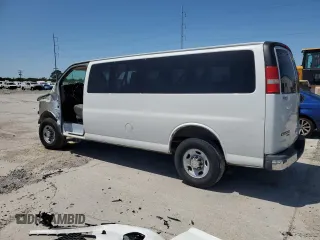 2013 Chevrolet Express Passenger LT with VIN 1GAZG1FG0D1189819, listed as a Copart auction lot 51945455 with 101,364 mi miles and Salvage title. Bid and sale history available at DreamBid. Image 2.