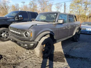2023 Ford Bronco with VIN 1FMEE5BP3PLB11080, listed as a Copart auction lot 78835214 with 0 mi miles and Salvage Title. Bid and sale history available at carsss.com. Image 1.