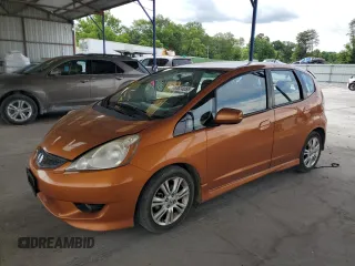 2009 Honda Fit Sport with VIN JHMGE88439S014349, listed as a Copart auction lot 60024055 with 196,762 mi miles and Salvage title. Bid and sale history available at DreamBid. Image 1.