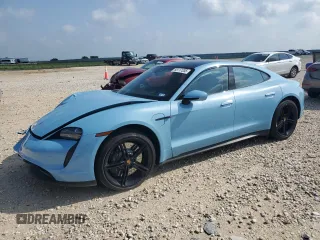 2021 Porsche Taycan 4S z VIN WP0AB2Y1XMSA42812, wystawiony jako Copart lot #55117335 z przebiegiem 31 105 mil mil oraz Szkoda całkowita • Salvage title. Historia ofert i sprzedaży dostępna na DreamBid. Obrazek 1.