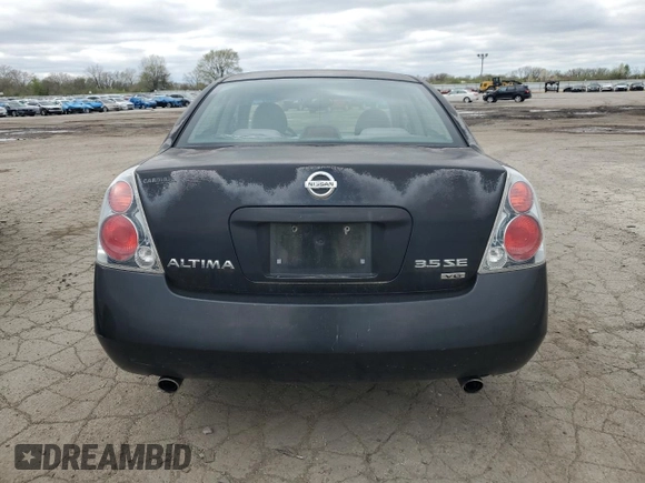 2005 Nissan Altima SE-R with VIN 1N4BL11D75C372230, listed as a Copart auction lot 53183765 with 214,119 mi miles and Clean title. Bid and sale history available at DreamBid. Image 6.