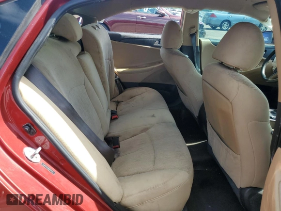2013 Hyundai Sonata GLS with VIN 5NPEB4AC9DH674107, listed as a Copart auction lot 55487335 with 150,210 mi miles and Salvage title. Bid and sale history available at DreamBid. Image 10.