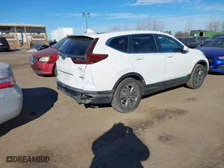 2022 Honda CR-V EX with VIN 2HKRW2H59NH640011, listed as a IAAI auction lot 41448725 with 45,131 mi miles. Bid and sale history available at carsss.com. Image 4.