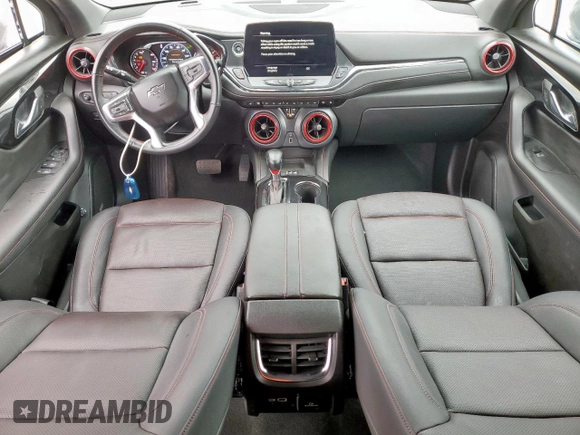 2024 Chevrolet Blazer RS with VIN 3GNKBERS0RS138137, listed as a Copart auction lot 57655375 with 14,997 mi miles and Clean title. Bid and sale history available at DreamBid. Image 8.