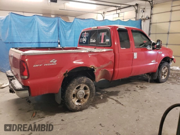 2007 Ford F-250 XL with VIN 1FTSX21P17EB29910, listed as a Copart auction lot 45727165 with 178,104 mi miles and Salvage Title. Bid and sale history available at DreamBid. Image 3.