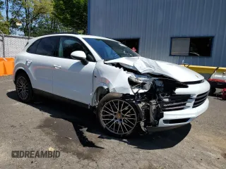 2022 Porsche Cayenne E-Hybrid Hybrid with VIN WP1AE2AY2NDA26913, listed as a Copart auction lot 58056945 with Not provided miles and Salvage title. Bid and sale history available at DreamBid. Image 4.