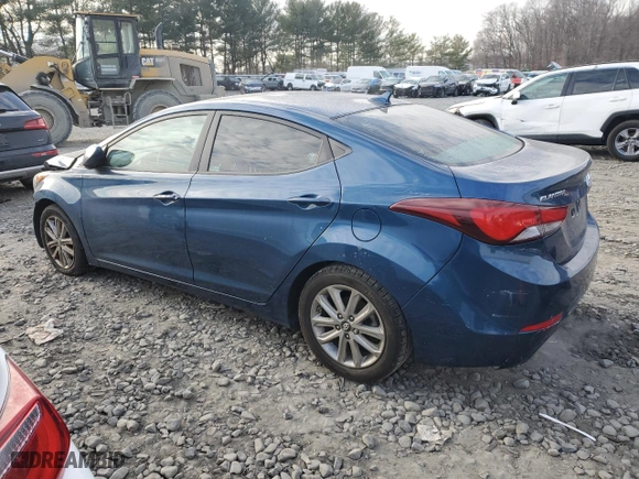 2014 Hyundai Elantra SE with VIN KMHDH4AE7EU117663, listed as a Copart auction lot 87698415 with 240,791 mi miles and Salvage Title. Bid and sale history available at carsss.com. Image 2.