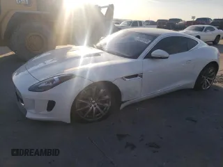 2017 Jaguar F-Type Premium with VIN SAJWA6AT2H8K46856, listed as a Copart auction lot 76831524 with 28,448 mi miles and Salvage Title. Bid and sale history available at DreamBid. Image 1.