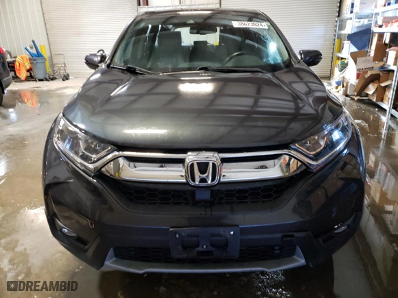 2019 Honda CR-V EX-L with VIN 7FARW2H8XKE017148, listed as a Copart auction lot 38623024 with 38,513 mi miles and Salvage Title. Bid and sale history available at carsss.com. Image 5.