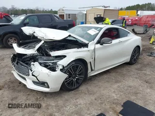 2018 Infiniti Q60 Luxe with VIN JN1EV7EK7JM340110, listed as a IAAI auction lot 41549889 with 114,012 mi miles and . Bid and sale history available at DreamBid. Image 17.