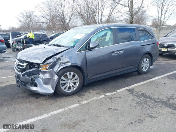 2016 Honda Odyssey EX-L with VIN 5FNRL5H69GB037239, listed as a IAAI auction lot 41739039 with 70,047 mi miles. Bid and sale history available at carsss.com. Image 17.