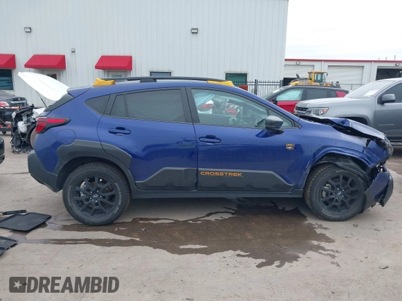 2024 Subaru Crosstrek Wilderness с VIN 4S4GUHU66R3763485, выставлен на аукционе IAAI как лот 41912311 с пробегом 11 303 миль миль и . История ставок и продаж доступна на DreamBid. Изображение 12.