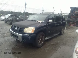 2007 Nissan Armada SE z VIN 5N1AA08A37N703504, wystawiony jako IAAI lot #42375314 z przebiegiem 214 617 mil mil oraz . Historia ofert i sprzedaży dostępna na DreamBid. Obrazek 2.